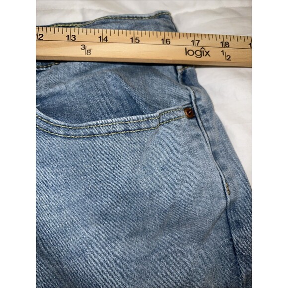 Levi’s 502 Jeans Mens W34 x L30 Blue Light Wash Red Tab Straight Leg Stretch - Picture 14 of 16